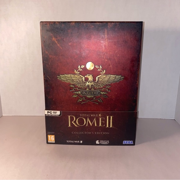 Rome Total War 2 II Collector’s Edition (PC DVD-ROM) *Missing Map*